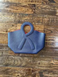 Roberta di Camerino ネイビーブルー トートバッグ