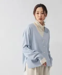 ドライタッチVネックカーディガン☆ GLOBAL WORK