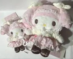 サンリオ　フォレストレースデザインシリーズ　マイメロディ　ぬいぐるみ　マスコット