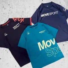 極美品 3着セット DESCENTE MOVE SPORT ドライシャツ まとめ