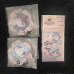 忍たま乱太郎　フリューくじ　ふんわり桜もちぴこの段　土井半助　福冨しんべヱ