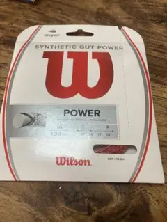 ウィルソン　テニスガット Wilson Synthetic Gut Power
