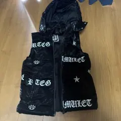 RTEG AMULET フード付き ダウンベスト ブラック限定品ですのサムネイル