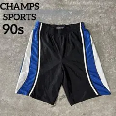90s CHAMPS SPORTS メッシュ バスケットショーツ バスパンのサムネイル