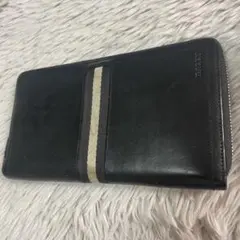 BALLY トレインスポッティング ラウンドファスナー 長財布 ブラックのサムネイル