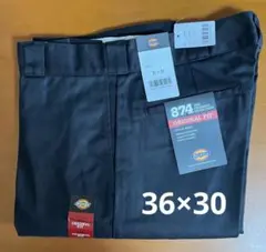 【新品未使用】ディッキーズ874 36x30 ワークパンツ ブラック