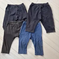 UNIQLO レギンス　７分丈 100cm ４枚セット　まとめ売り