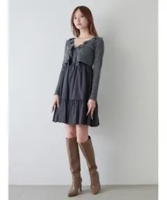 スナイデル♡カーデセットキャミミニワンピース【値下げ】