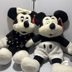 ディズニーミッキー・ミニー ぬいぐるみセット 約30cm