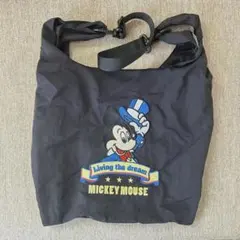 ディズニー ミッキーマウス ショルダーバッグ ブラック ディズニーストア
