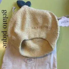 ジェラートピケ ナイトキャップ レモンイエロー ジェラピケ