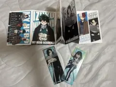 ヒロアカ　ポストカード　クリアしおり