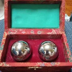 健身球 ニヒル玉 伝統工芸品 中国 骨董品 - メルカリ