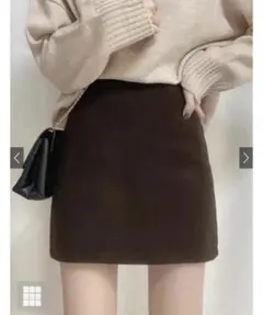 GRL グレイル　インパン付き台形スカート[ac1844]