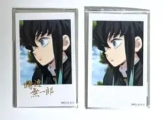 鬼滅の刃 ufotable 柱カフェ チェキ風ブロマイド 時透無一郎　箔押し