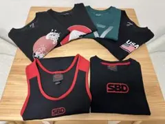 バーグリップシャツ&シングレットセット/A7/SBD