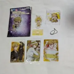 ナギ　アイナナ　アイドリッシュセブン　六弥ナギ　ウエハース　アクスタ　缶バッジ