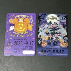 リゾラ ハロウィン フリーきっぷ こども 2枚セット