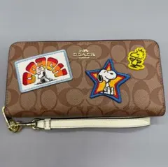 コーチ C4596 PEANUTS スヌーピー 長財布 COACH シグネチャー コーチ C4596 PEANUTS スヌーピー 長財布 COACH シグネチャー - メルカリ