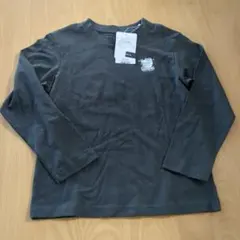 120サイズ 未使用 恐竜プリント 長袖Tシャツ