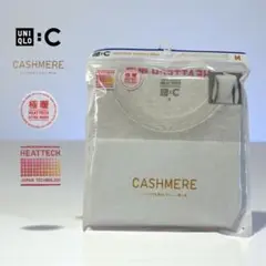 ユニクロ極暖ヒートテックカシミヤブレンドクルーネックT/9分袖