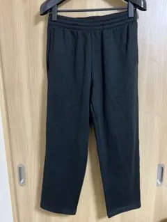 UNIQLO ニットフリースイージーアンクルパンツ ブラック　Mサイズ