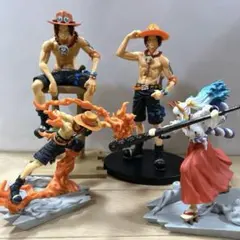 ワンピース ポートガス・D・エース フィギュア 3点セット