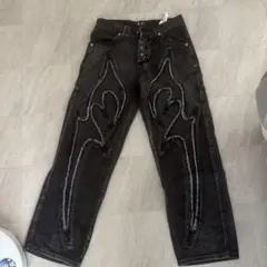 デニム パンツ ブラック ダメージ加工のサムネイル