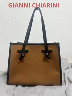 美品★ジャンニキアリーニ マルチェッラ ミディアム トートバッグ