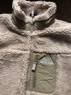 OUTDOOR PRODUCTS フリースジャケット ベージュ