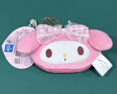 青木美沙子 サンリオ　マイメロディフェイスマスコットキーホルダー　バックチャーム