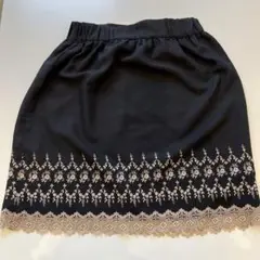 ペイトンプレイス　スカート　リバーシブル　黒のサムネイル