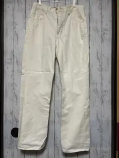 【ADAM ET ROPE'(アダムエロペ)】スラックス　ホワイト　白　M