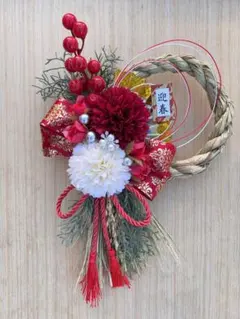 NO.340しめ縄 しめ縄リース お正月飾り　　しめ飾り 2026