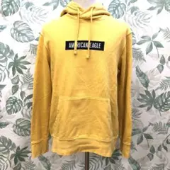 #269 AMERIKAN EAGLE スウェット パーカー イエロー メンズ