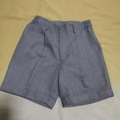 グレー系チェック ハーフパンツ 男児 150 Scott Being
