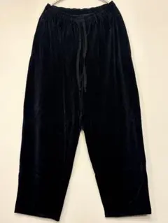 marka オーガニックコットン ベロア トラックパンツ