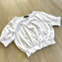 PRIMARK プライマーク クロップド丈 カットソー トップス S 白のサムネイル