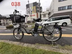 079中古 Panasonic電動アシスト自転車 12Ah 大阪 - メルカリ