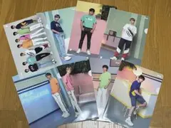 BTS クリアファイル FILA 8枚セットのサムネイル