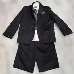 フォーマルスーツ 120cm ダークグレー ネクタイ付き