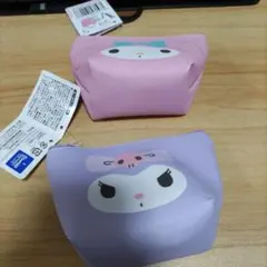 クロミ、マイメロ　ミニポーチセット
