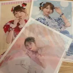 超ときめき♡宣伝部 辻野かなみ クリアファイル 3点セット