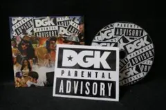 DVD　DGK FILM　PARENTAL ADVISORY　スケボー　RAP