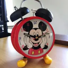 (昭和レトロ)ミッキーマウス置時計
