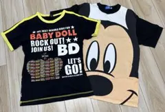 【最終値下げ‼️】ミッキーマウス　ディズニーTシャツ　トップス　Tシャツ　半袖のサムネイル