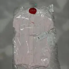 新品　ピンク フリル付きツーウェイ・ドレスオール 50-60cm セレモニー