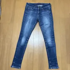 最終価格❣️スキニーデニム ダークブルーＬサイズ