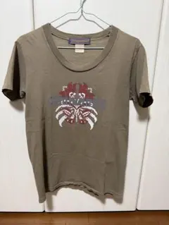 オゾンコミュニティ カントリーウェア Tシャツ カーキ　アメリカ製　S〜小さめMのサムネイル