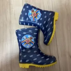 アンパンマン 長靴 ネイビー 15.0cm